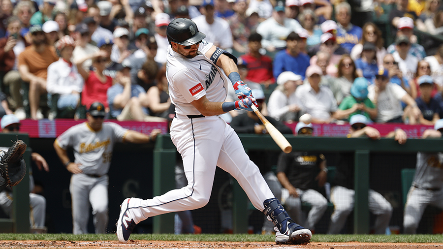 Seattle Mariners Cal Raleigh home run Pittsburgh Pirates 2025...