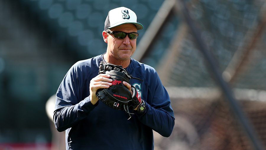 Seattle Mariners Dan Wilson...