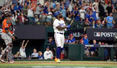 Adolis Garcia, Jonah Heim among four players non-tendered by Rangers