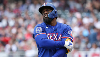Texas Rangers OF Adolis Garcia...