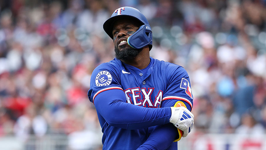 Texas Rangers OF Adolis Garcia...