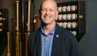 The new head of the College Baseball Hall of Fame is swinging for history in Overland Park