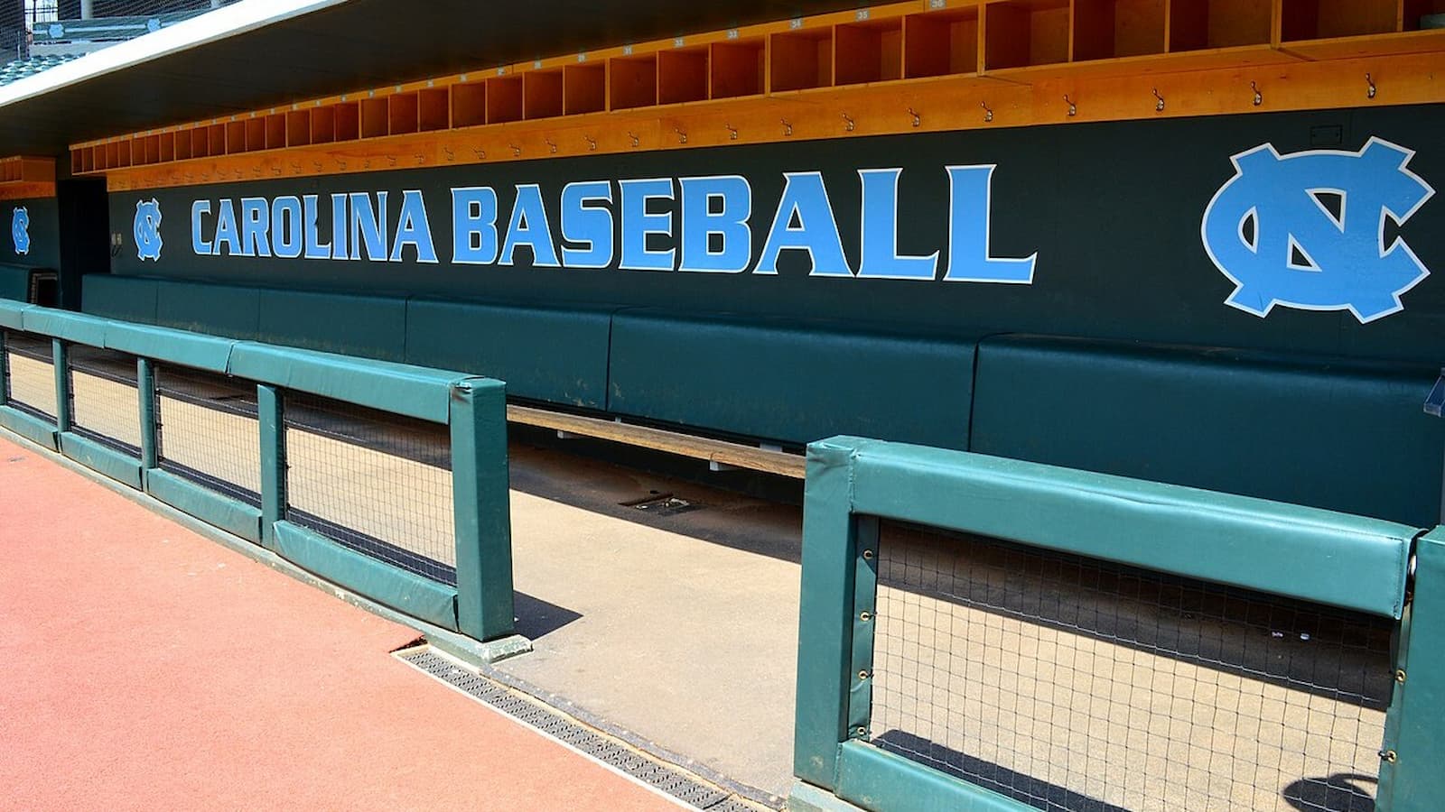UNC dugout