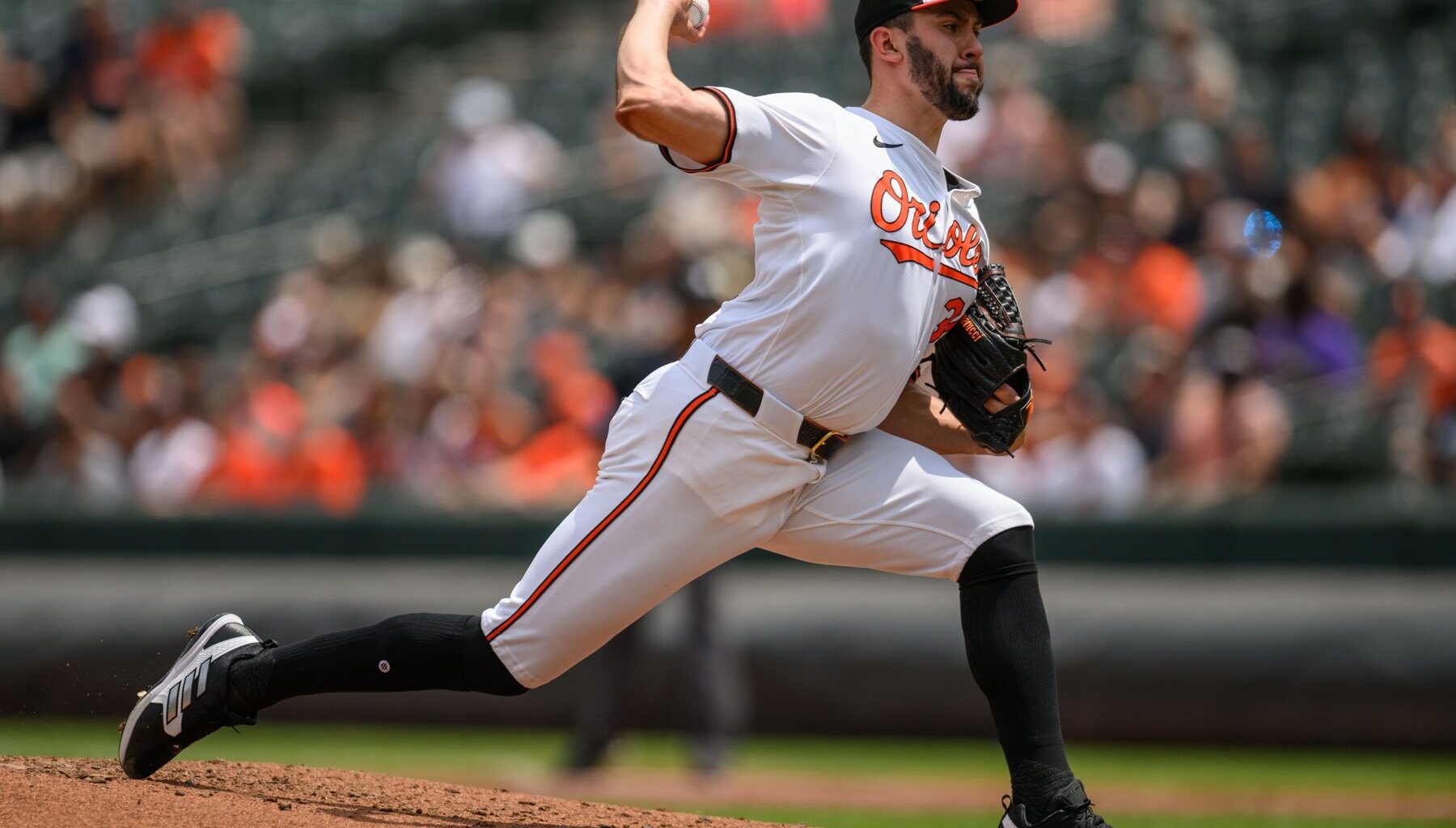 The Orioles traded Grayson Rodriguez to the Angels for Taylor Ward on Tuesday.