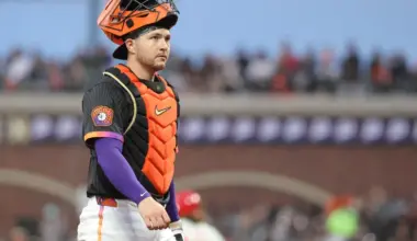Giants' Patrick Bailey looking to secure second consecutive Gold Glove image