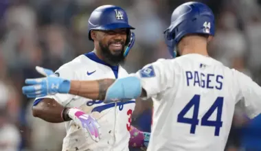 Dodgers predicted to be "perfect fit" for $460 million four-time All-Star, World Series champion to create super outfield with Teoscar Hernandez, Andy Pages image