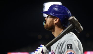 Brandon Nimmo went at Andy Martino over 'Mankees' snub