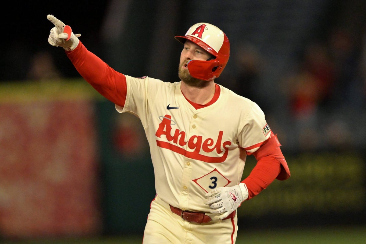 Angels trade outfielder Taylor Ward to Orioles for pitcher Grayson Rodriguez