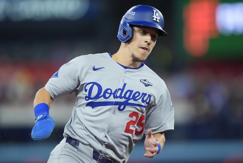 Dodgers share offseason update on Tommy Edman's ankle trouble