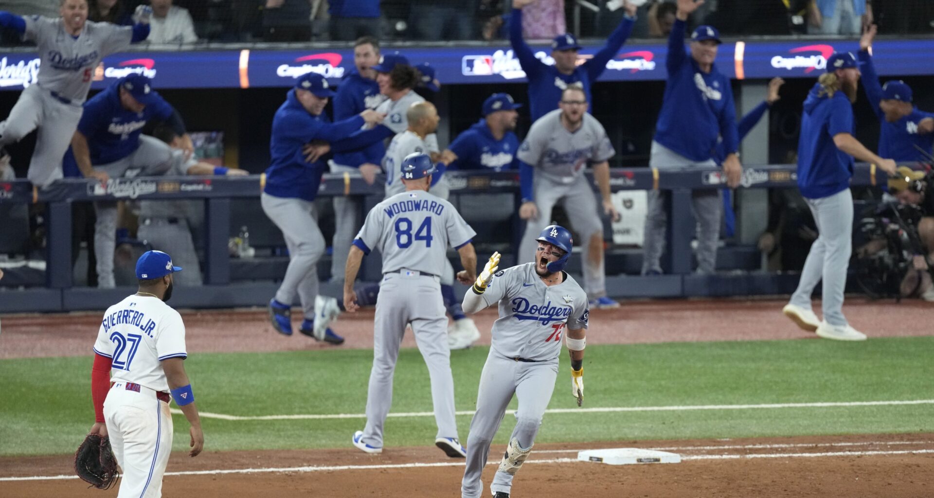 Nearly 26 million for classic Dodgers-Blue Jays Game 7