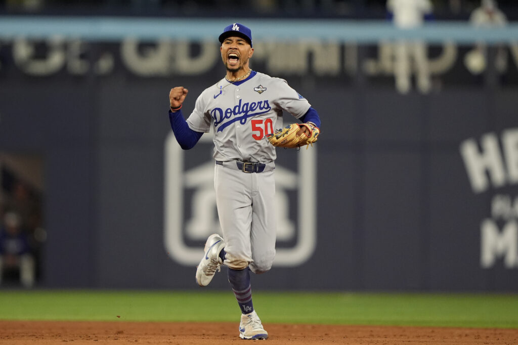 Los Angeles Dodgers shortstop Mookie Betts