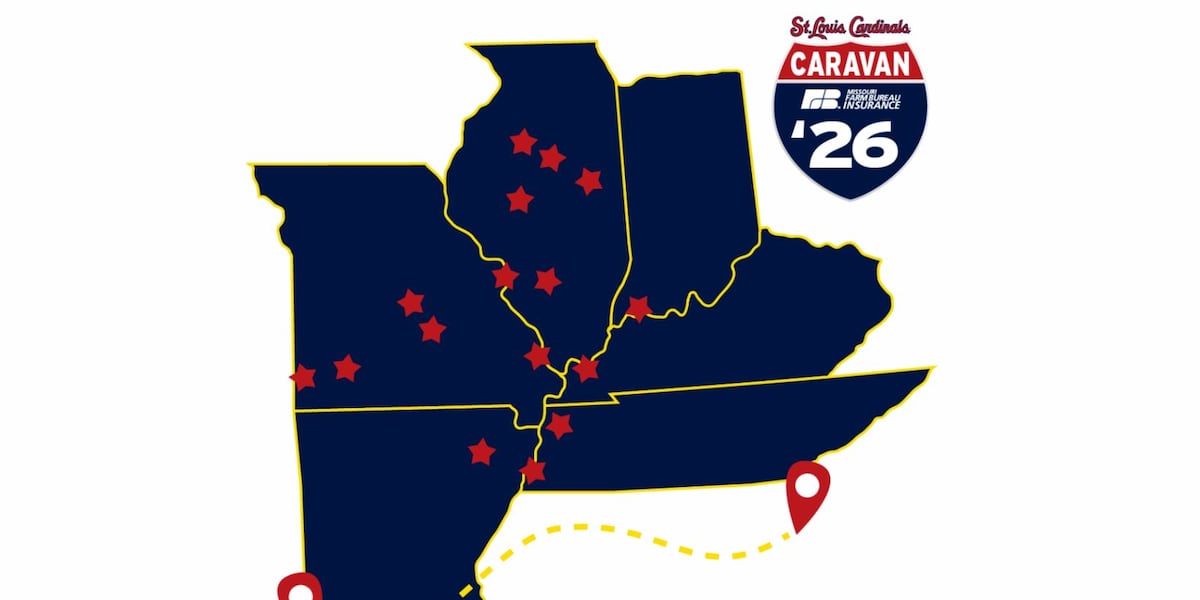 2026 St. Louis Cardinals Caravan to stop in the Heartland