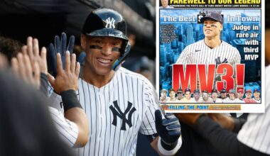 MVP Aaron Judge allowed us to savor a few final moments of summer