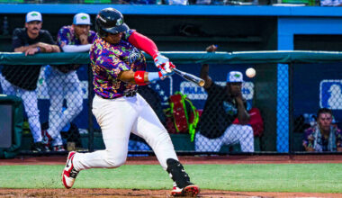 Reds prospect Alfredo Duno hits a 445-foot home run in the AFL