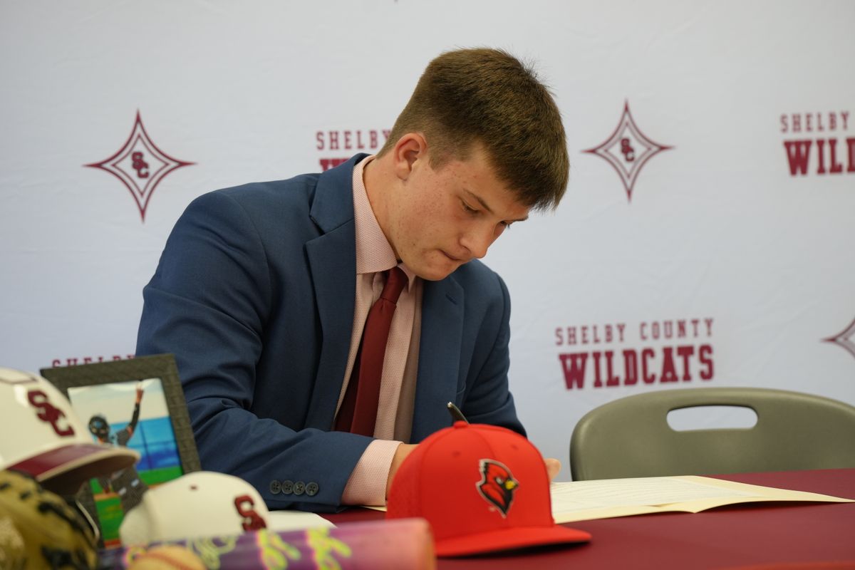 Shelby County’s Davis Ruston signs with Gadsden State baseball