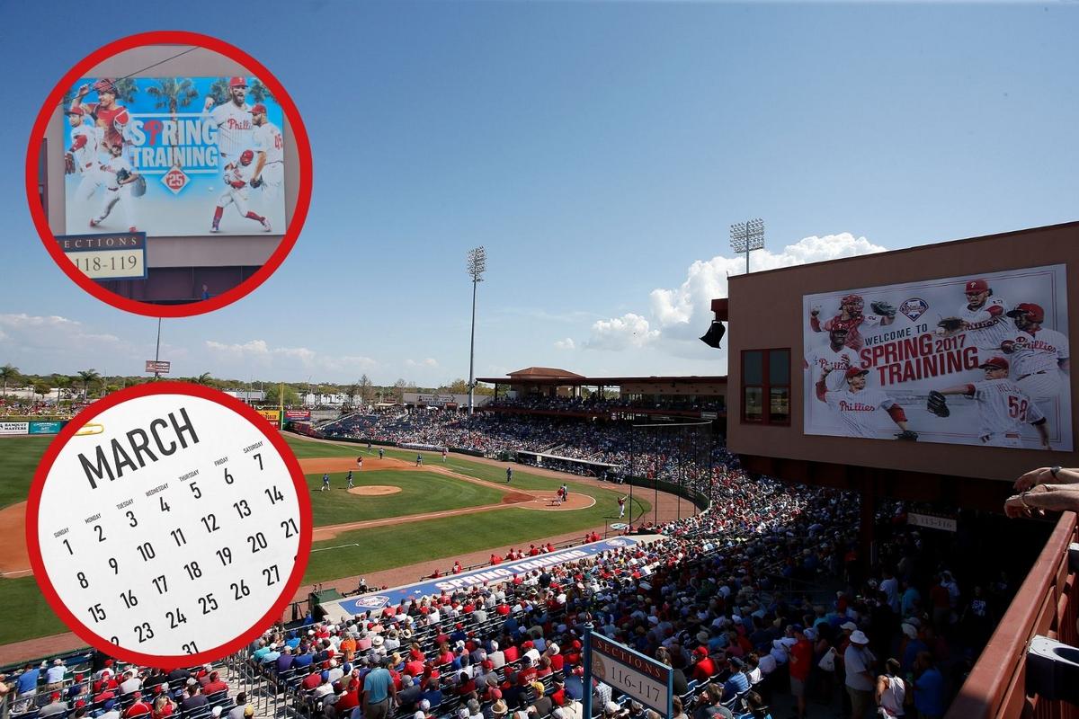 Philadelphia Phillies 2026 Spring Training Schedule