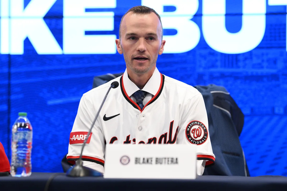In a needed reboot, Nationals introduce manager Blake Butera, who hasn't spent one day in an MLB dugout