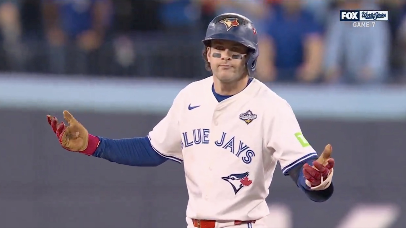 Unexpected Blue Jays player sets record for most hits in single MLB postseason run