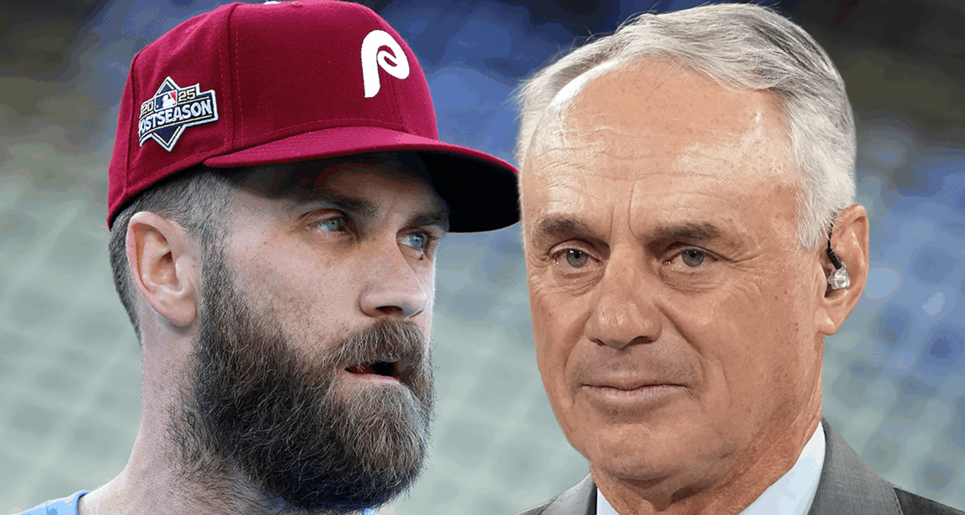 Bryce Harper Allegedly Threatened By MLB Official After Rob Manfred Argument, Agent Claims