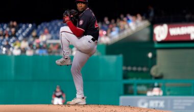 The Washington Nationals starting rotation is full of uncertainty