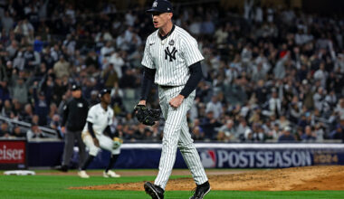 Yankees pick up club option on Tim Hill, Jonathan Loaisiga hits free agent market