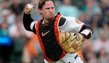 Report: Teams asking Orioles about Rutschman availability