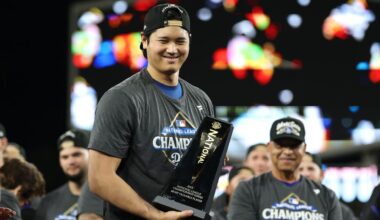 Shohei Ohtani named MVP for fourth time; His second with Dodgers