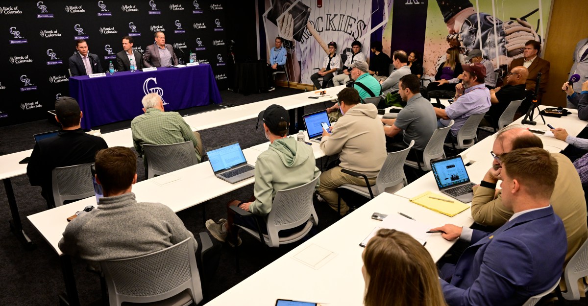 Paul DePodesta has begun addressing the Rockies’ communication issues