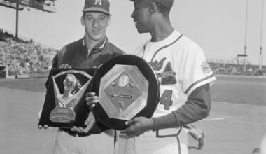 This Day in Braves History: Hank Aaron wins 1957 NL MVP