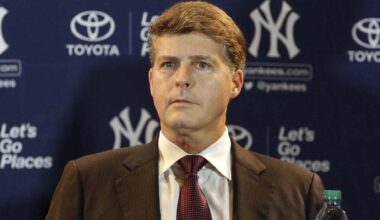 Hal Steinbrenner at a press conference