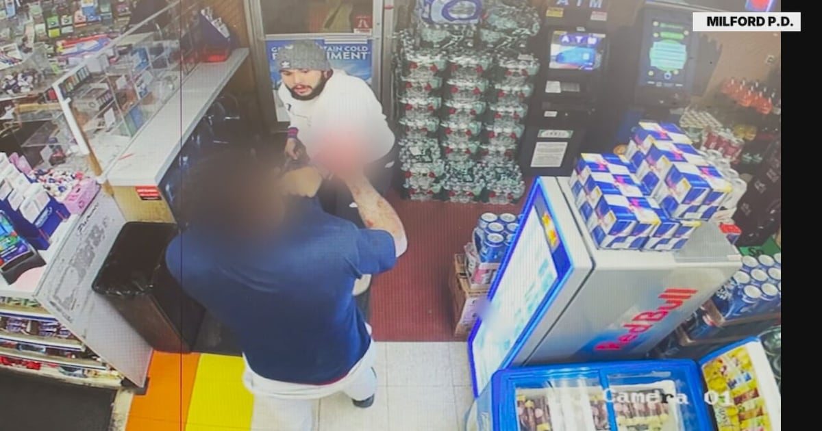 Arrest made in violent baseball bat attack at Milford convenience store – Boston 25 News