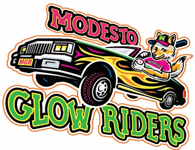 modesto glow riders fox logo