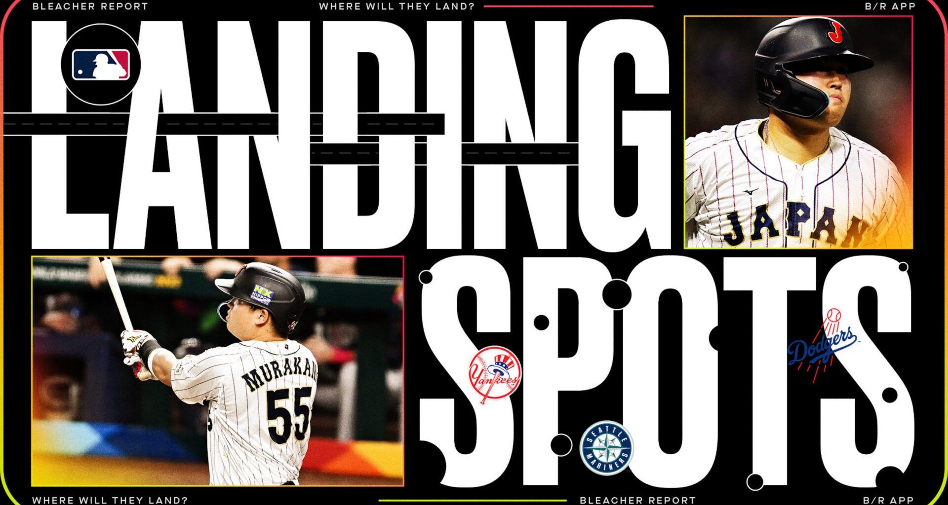 Ranking 'Japanese Babe Ruth' Munetaka Murakami's Top 7 MLB Landing Spots