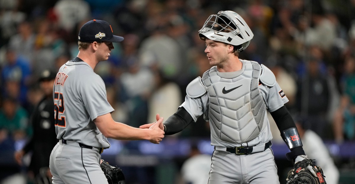 The Detroit Tigers’ Dillon Dinger wins AL Gold Glove award