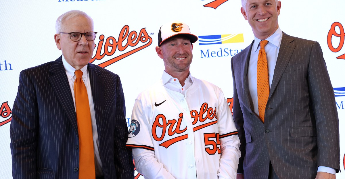 The Orioles introduce their new manager, Craig Albernaz
