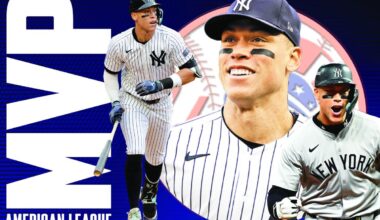 Aaron Judge wins third MVP to earn rare spot in Yankees history
