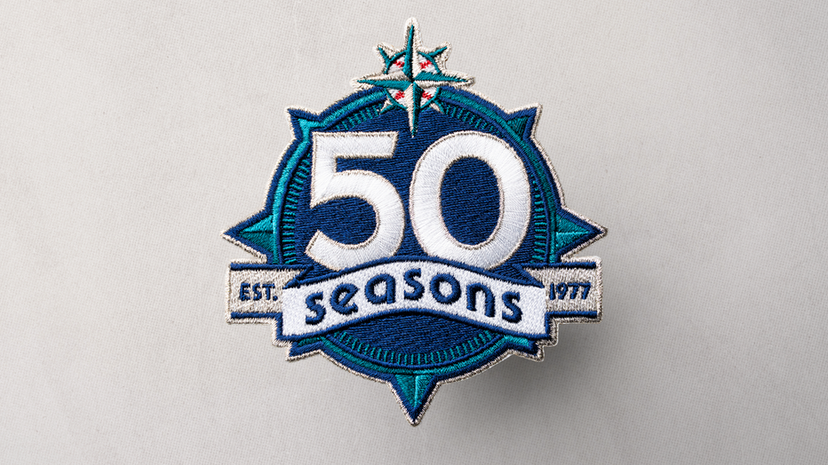 seattle mariners 50 season patch