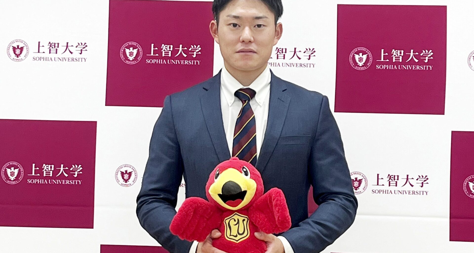 4th-year Student Yuma Masaki Selected by the Saitama Seibu Lions in the Developmental Draft | Sophia University