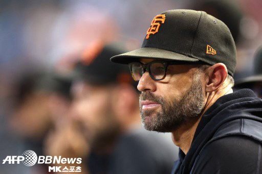 Kapler's image when he was the San Francisco coach. 사진=ⓒAFPBBNews = News1