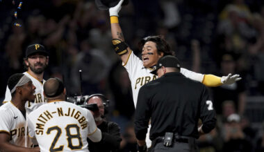 Bae Ji-hwan left the Pittsburgh Pirates to play for the New York Mets. Associated Press