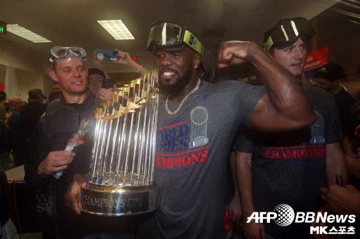 Adolis Garcia was the leading player in the 2023 Texas World Series. 사진=ⓒAFPBBNews = News1