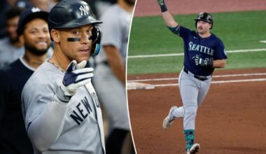 Sports prediction market appears to spoil AL MVP winner between Aaron Judge, Cal Raleigh before reveal
