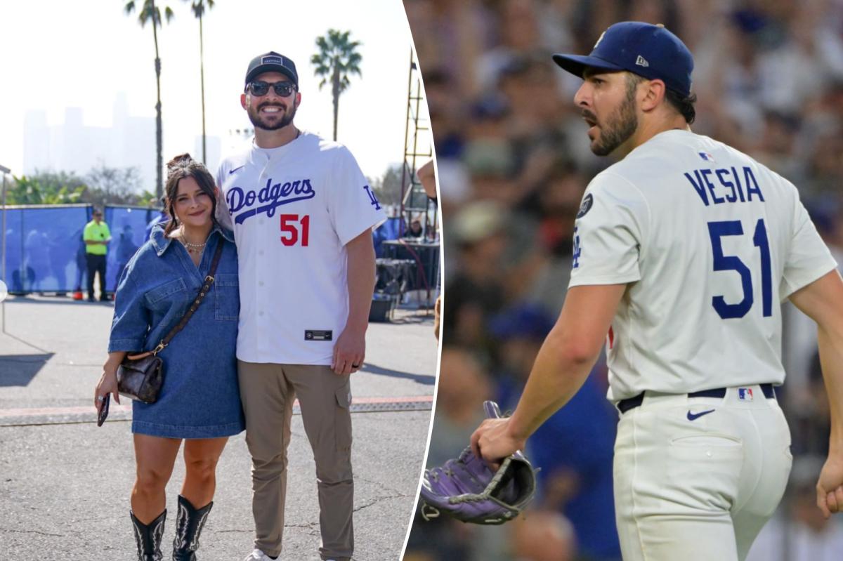 Dodgers reliever Alex Vesia, wife mourn death of baby daughter