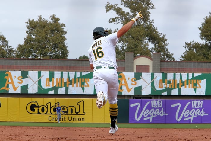 Nick Kurtz, Athletics