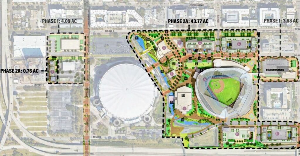 Developer makes pitch for new Tampa Bay Rays ballpark in St. Pete