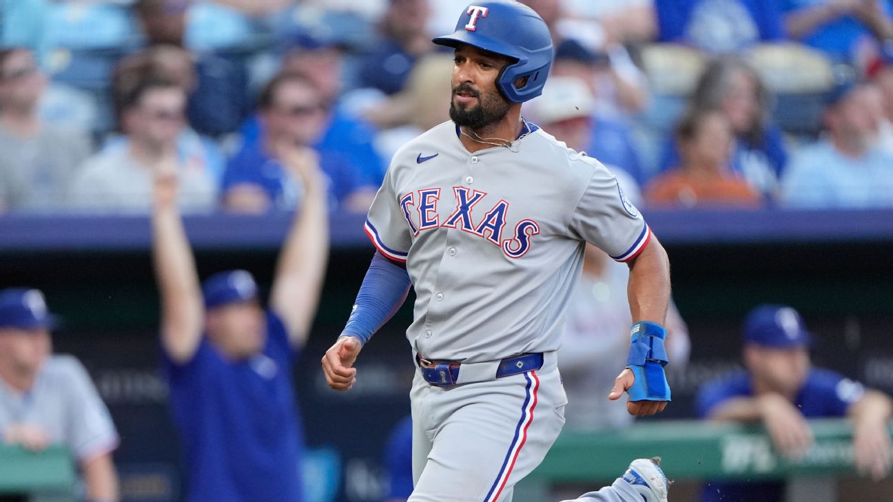 Sources: Rangers, Mets reach deal to swap Marcus Semien, Brandon Nimmo
