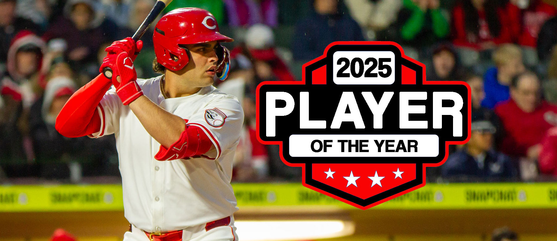 2025 Cincinnati Reds MiLB Player of the Year: Sal Stewart