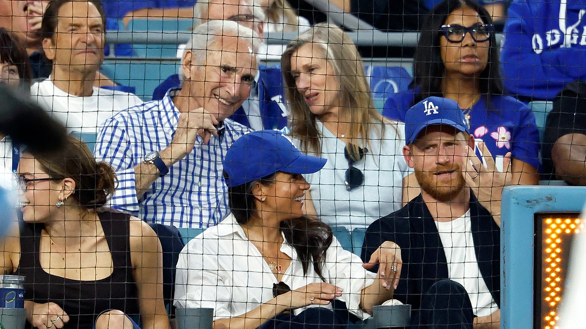 Prince Harry and Sandy Koufax talk