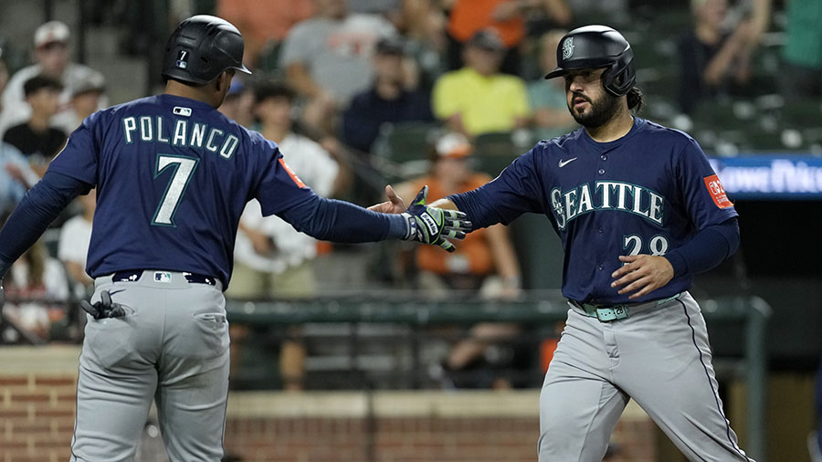 Seattle Mariners Eugenio Suárez Jorge Polanco...