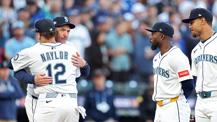 Seattle Mariners Josh Naylor Dan Wilson...
